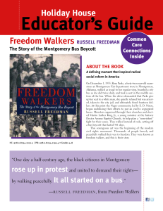 Freedom Walkers Educator's Guide