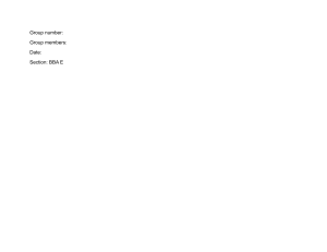 PESTLE & Five Forces Analysis Worksheet