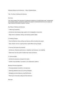 Software Architecture: Key Roles & Practical Applications