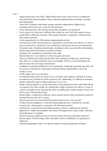 Organizational Behaviour Textbook