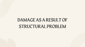 Earthquake Damage to Structures