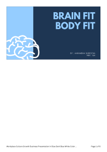 Brain Fit Body Fit: Energy Systems & Micronutrients