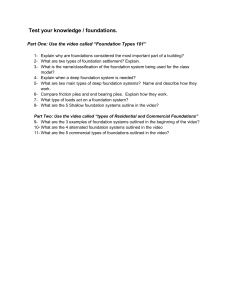 Foundation Knowledge Test: Quiz Questions & Answers