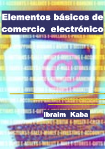 Elementos b&aacute;sicos de comercio electr&oacute;nico - Libro de texto de e-commerce