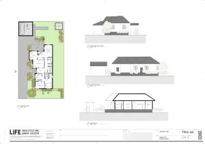 Ground Floor Architectural Plan - Life Architecture