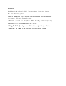 Computer Science References: OS Textbooks
