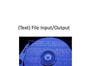 File Input/Output in Python: A Tutorial