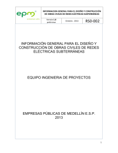 Gu&iacute;a de Dise&ntilde;o y Construcci&oacute;n de Redes El&eacute;ctricas Subterr&aacute;neas