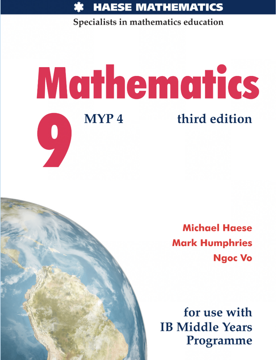 語学・辞書・学習参考書 Mathematics 9 MYP 4 Third Edition Mathematics 9 MYP 4 Textbook Haese Third Edition