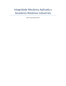 Integridade Mec&acirc;nica em Secadores Rotativos Industriais