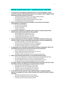 CompTIA Security+ SY0-701 Practice Test 2