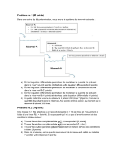 Probl&egrave;mes d'&Eacute;quations Diff&eacute;rentielles pour Examen Universitaire