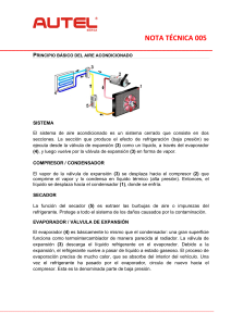 Nota T&eacute;cnica 005: Principio B&aacute;sico del Aire Acondicionado