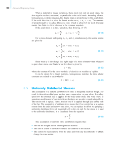 Mechanical Engineering Design: Poisson's Ratio & Stress Analysis