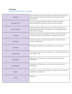 Copy of  Science glossary- bio and chem
