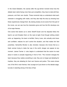 The Great Debaters Scene Analysis: Courage and Racism