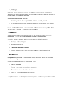 Occupational Health: Key Concepts