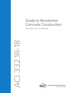 Guide to Residential Concrete Construction (ACI 332.1R-18)