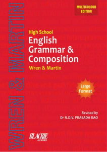 High School English Grammar & Composition Textbook