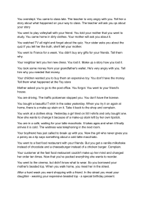 English Conversation Practice Scenarios