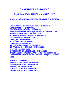A Verdade Responde: Ensinos Esp&iacute;ritas de Emmanuel e Andr&eacute; Luiz