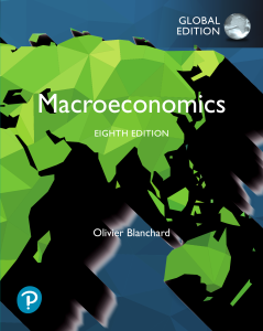 Macroeconomics Eighth Edition Global Olivier Blanchard