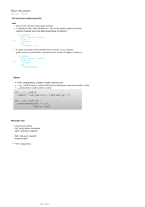 PDSA Important Points: Algorithms & Data Structures