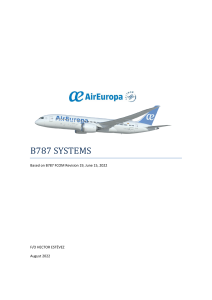 B787 Systems: Flight Crew Operations Manual