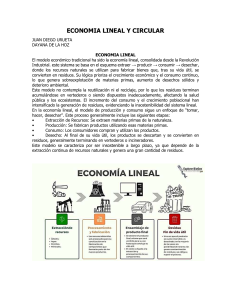 Econom&iacute;a Lineal vs Circular: Modelos, Impactos y Beneficios