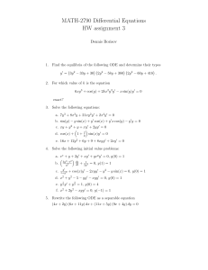 Tarea Ecuaciones Diferenciales MATH-2790