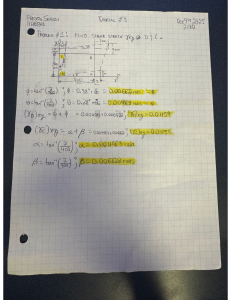 Tutorial #3: Shear Strain Calculation at D and C