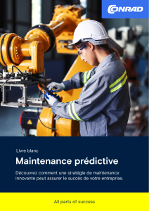 Livre blanc : Maintenance pr&eacute;dictive pour l'industrie
