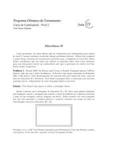 Programa Ol&iacute;mpico de Entrenamiento Combinatoria Nivel 2 Lecci&oacute;n 19
