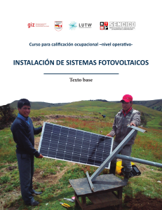 Curso de Instalaci&oacute;n de Sistemas Fotovoltaicos - Texto Base