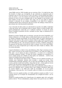 Jorge M&uuml;ller: Ap&oacute;stol de la fe 1805-1898