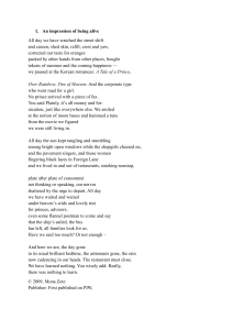 An Impression of Being Alive by Mona Zote (2009 Poetry)