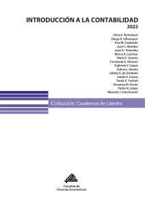 Introducci&oacute;n a la Contabilidad 2022 - Libro Universitario de Contabilidad
