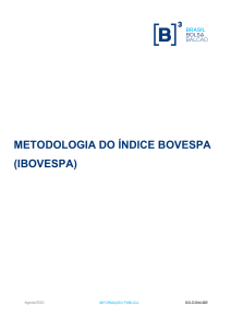 Metodologia do &Iacute;ndice Bovespa (Ibovespa)