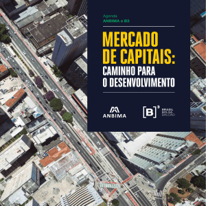Agenda ANBIMA B3: Mercado de Capitais para o Desenvolvimento