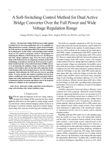 Soft-Switching Control for DAB Converter: Full Power & Voltage Range