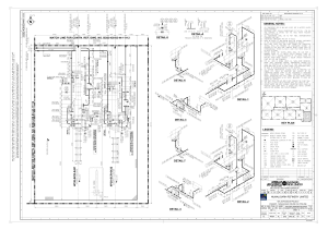 Piping General Arrangement Drawing - Pigging Station