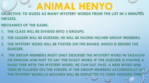 Animal Henyo Game & Invertebrate Classification
