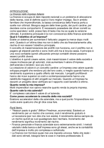 Finanza nelle Imprese Italiane: Guida Completa