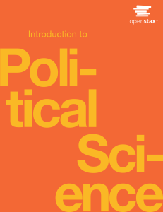 Introduction to Political Science - WEB