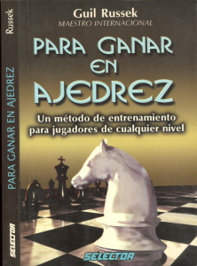 Para Ganar en Ajedrez: T&aacute;cticas y Estrategias