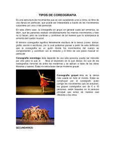 Tipos de Coreograf&iacute;a: Gu&iacute;a Completa