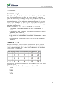 IMAT 2015-2016 Past Paper