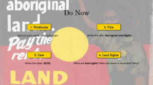 Aboriginal Land Rights Workbook: Define, Identify, Examine