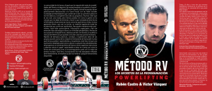 M&eacute;todo RV: Secretos de Programaci&oacute;n Powerlifting