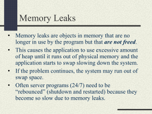 Memory Leaks: Programming Causes & Effects